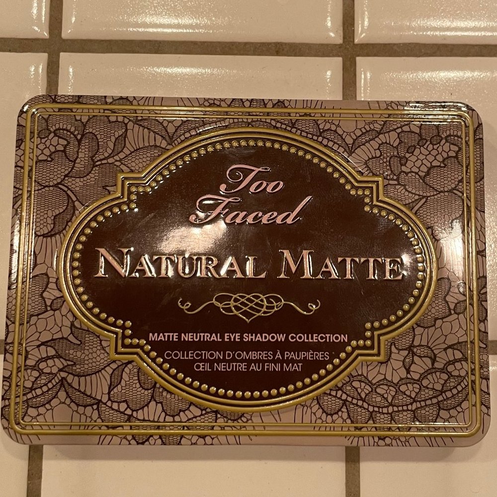 Too Faced Natural Matte Eyeshadow Palette